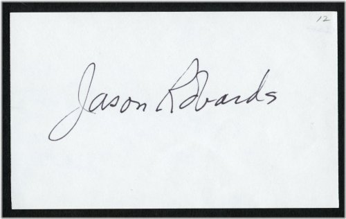 Jason Robards Legacy Autograph