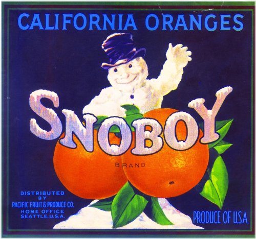 Evergreen Orchard Harvest Label