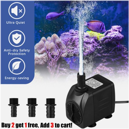 WhisperFlow Submersible Water Pump