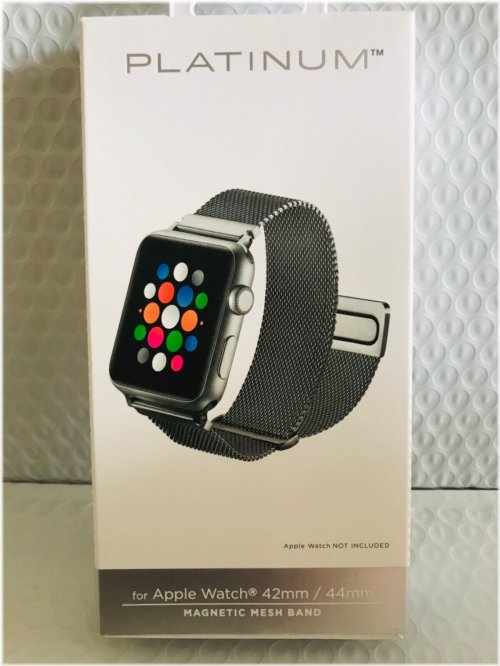 Silver Mesh Watch Band