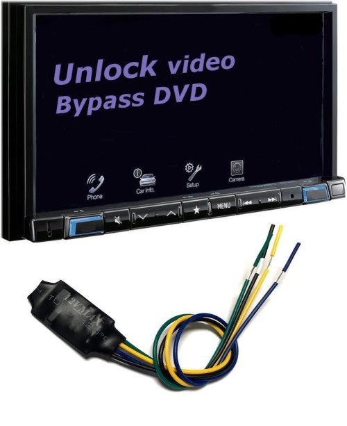 Pioneer NEX DMH AVH Models Video Brake Bypass