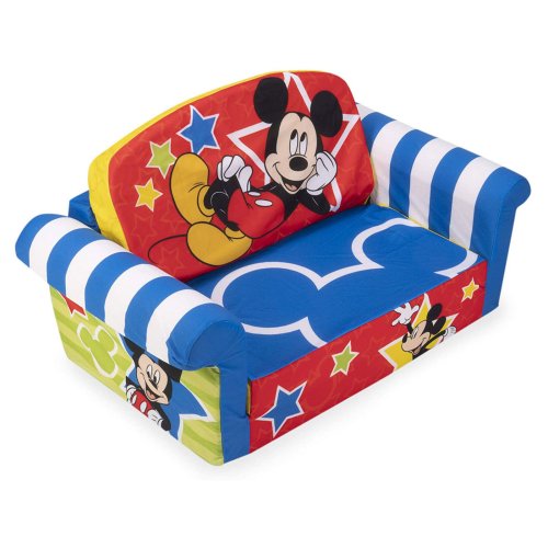 Mickey Mouse Flip Open Comfy Sofa for Kids