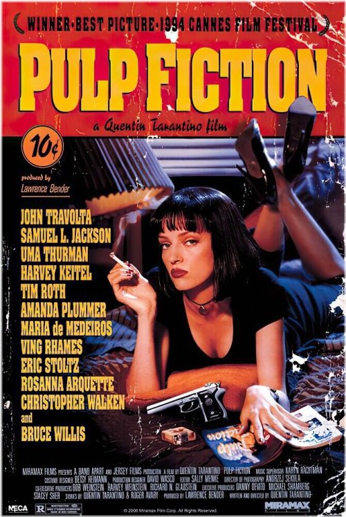 Mia Wallace - Movie Poster (Regular)