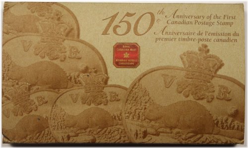 First Postage Stamp Anniversary Silver Coin Set