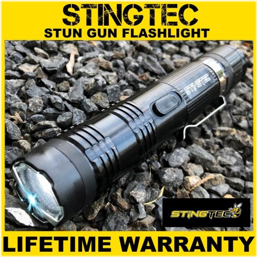 Blackout Defender - Rechargeable Stun Gun with LED Flashlight and Charger