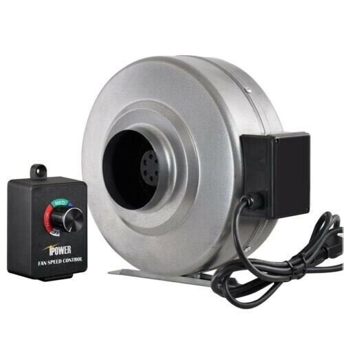 EcoFlow 6 Inch Inline Air Blower & Speed Controller