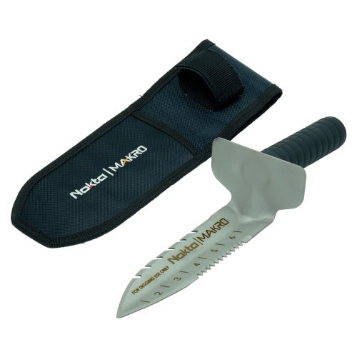 Serrated Stainless Steel Digging Tool with Protective Sheath