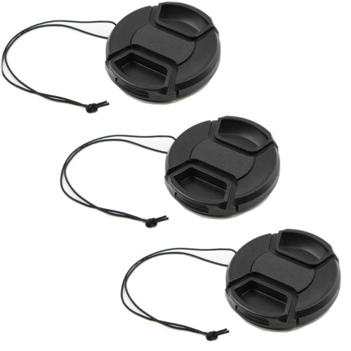 Lens Cap Trio for DSLR Cameras