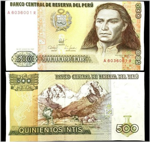 Andean Treasure Banknote