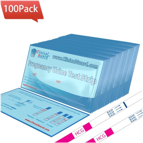 Early Detection Pregnancy Test Strips - Pack of 100