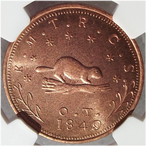 Oregon Beaver Dollar Coin Replica