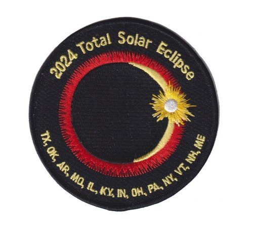 Total Solar Eclipse Commemorative Patch