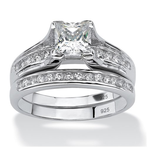 Platinum Harmony Ring Set