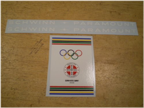 Vintage Bicycle Decal Set