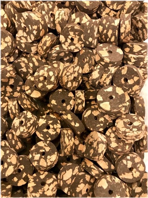 Natural Cork Assortment for Rod Building and Repair