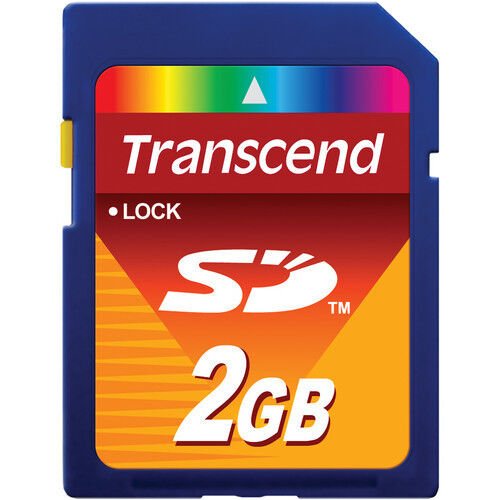 Transcend SD Flash Memory Card (2GB)