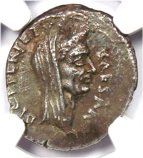 Julius Caesar Denarius - 44 BC