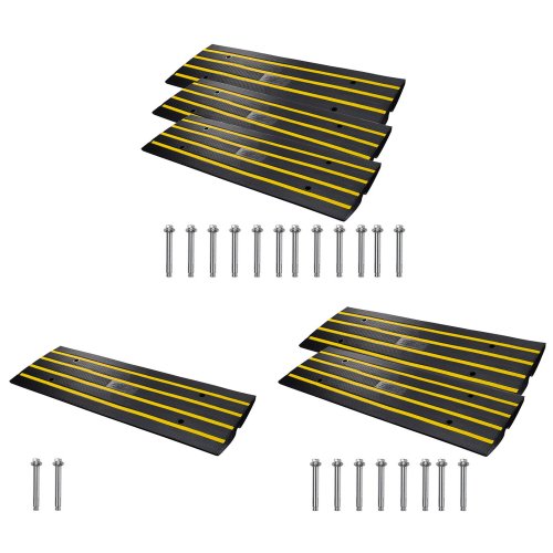 Heavy-Duty Rubber Threshold Ramp