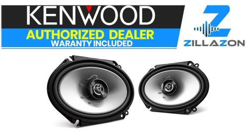 Kenwood 6x8" 2-way Car Speaker System