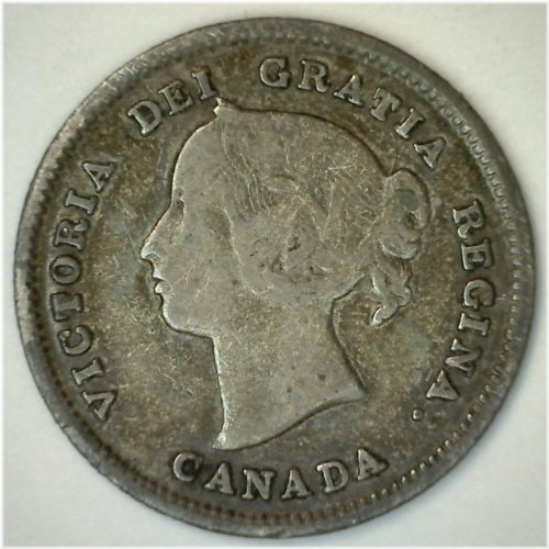 Victorian Era Canadian Silver Nickel
