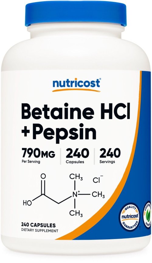 Betaine Pepsin Capsules