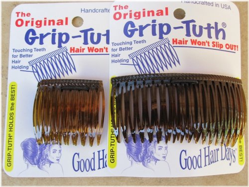 Shell Grip Tuth Side Comb Set