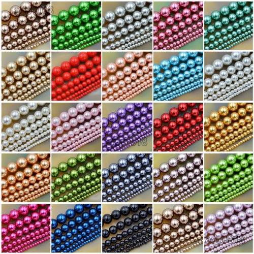 Czech Glass Pearl Beads Collection