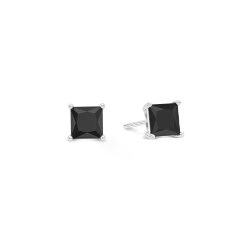 Onyx Square Stud Earrings