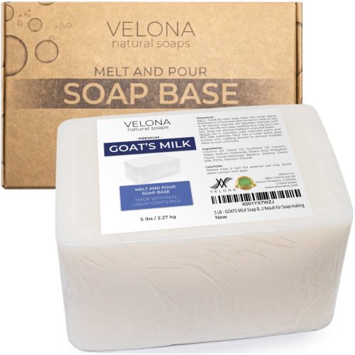 Velona's Creamy Goat's Milk Soap Base