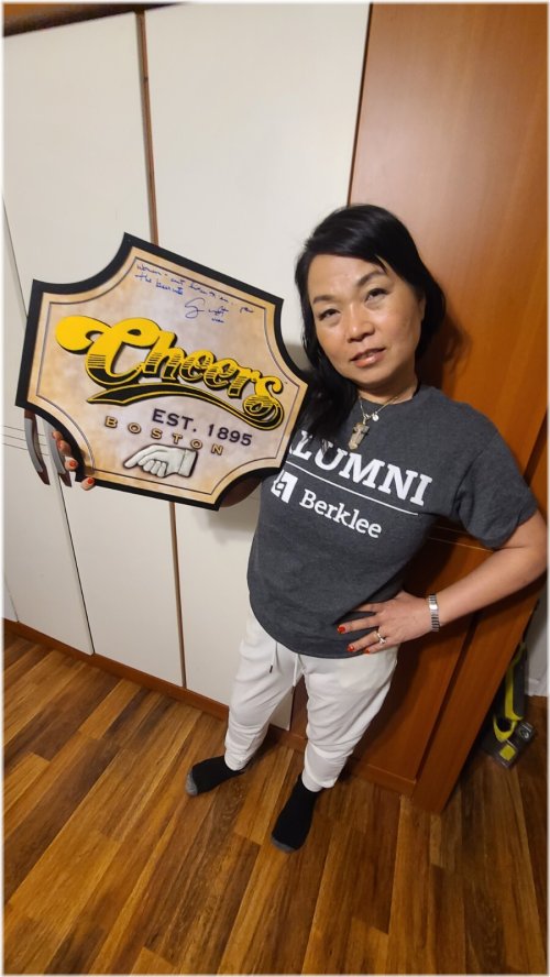 Norm's Autographed Wooden Sign from Cheers