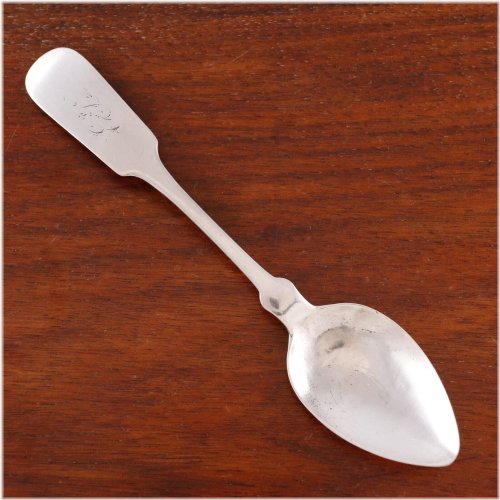 Elegant Fiddle Monogram Teaspoon by D B Miller