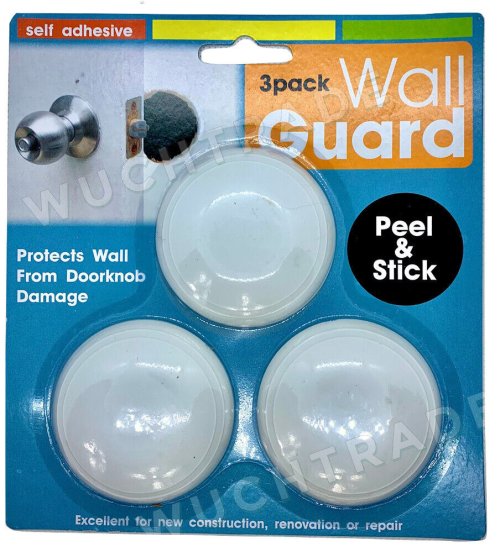 Wall Shield Door Stop Set