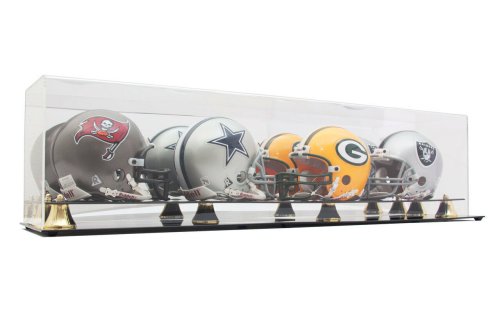 Quad Mini Helmet Acrylic Display