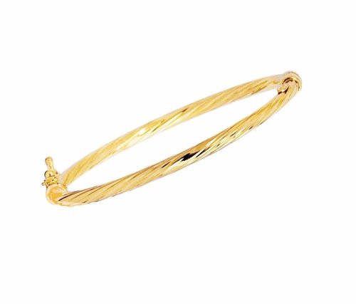 Golden Twist Bracelet for Kids