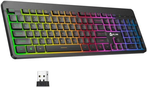 Slim RGB Wireless Keyboard