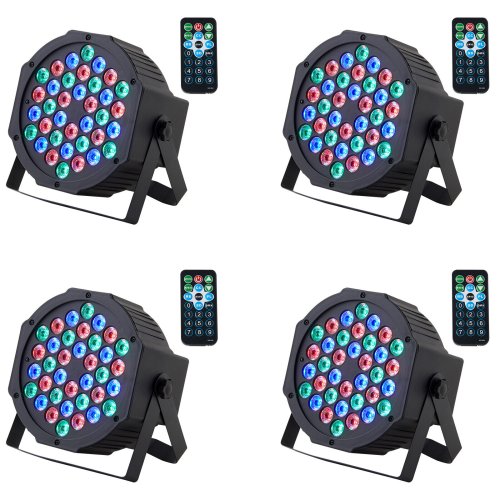 Quad Beam RGB Stage Lights