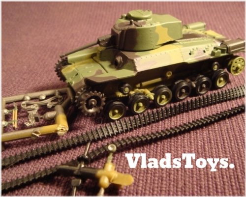 Imperial Japanese Army Type 97 "Chi-Ha" Medium Assault Tank - OD Camo