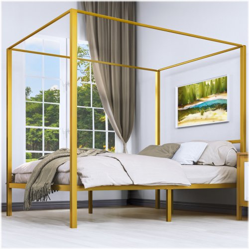 Royal Canopy Platform Bed