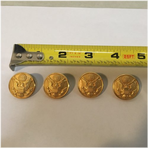 Golden Era Military Button Collection
