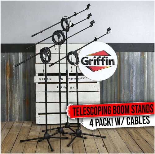 StagePro Mic Boom Stand Set