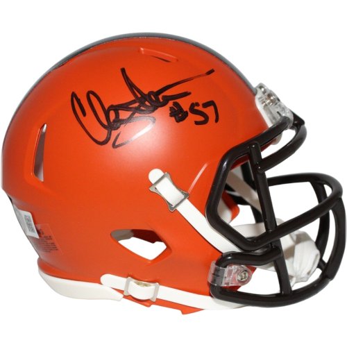 Legacy Browns Helmet: Clay Matthews Sr. Signed