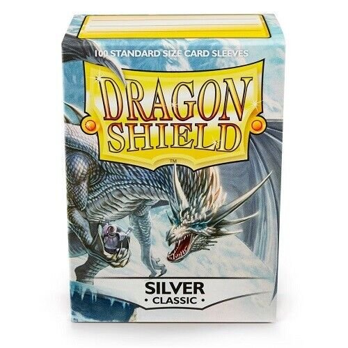 Silver Dragon Deck Protectors for Magic and TCG Cards