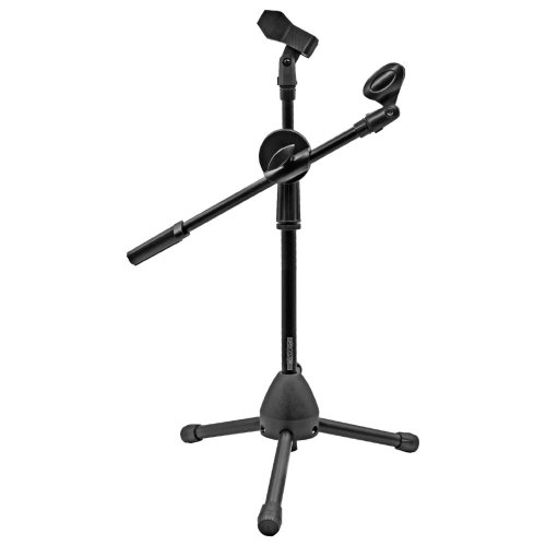 360 Dual Mic Clip Rotating Stand