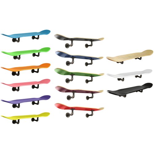 Maple Skateboard Deck Shelf - Industrial Elegance
