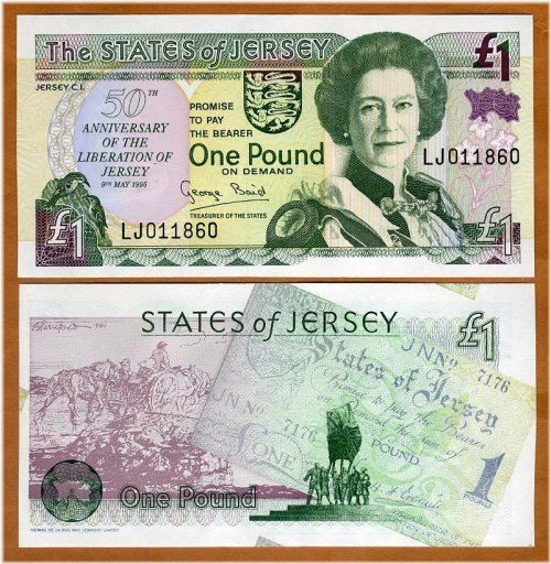 Liberation Anniversary Commemorative Jersey Banknote