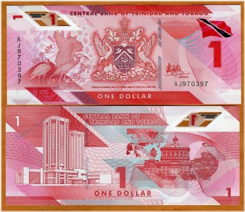 Trinidad and Tobago Redesigned Polymer Banknote, 2020 (2021)