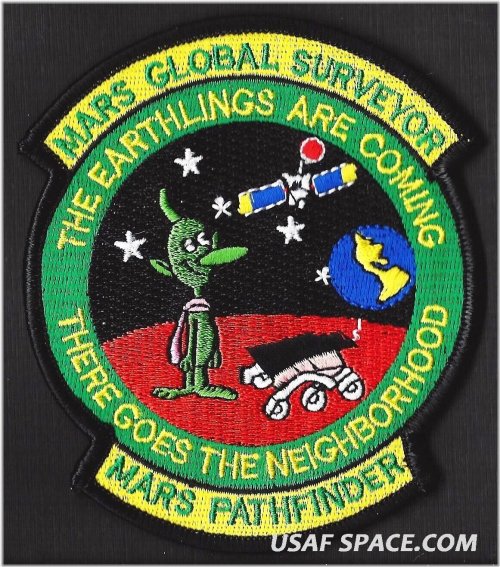 NASA Mars Exploration Commemorative Patch