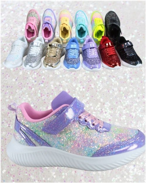 Sparkle Stride Slip-Ons