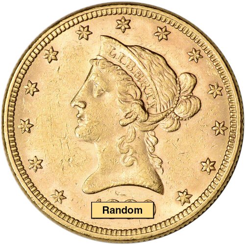 American Heritage Gold Eagle - AU Condition - Pre-1933 Random Date