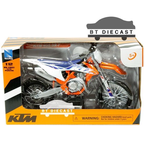 Orange KTM 450 SX-F Diecast Dirt Bike